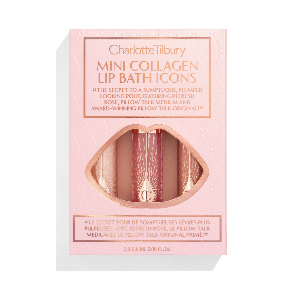 Charlotte Tilbury Mini Collagen Lip Bath Icons